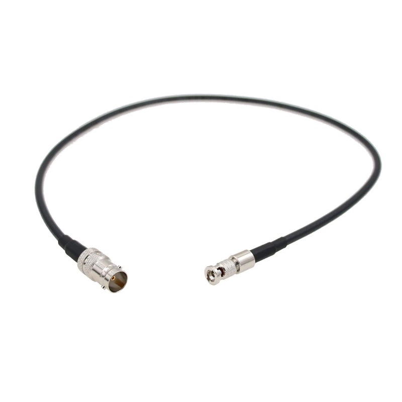 HangTon 6G SDI Video Cable HD Micro BNC to Female BNC Adapter for Blackmagic Video Assist 5 Monitor Micro Studio Camera 4K G2 ATEM 15cm - Image 2