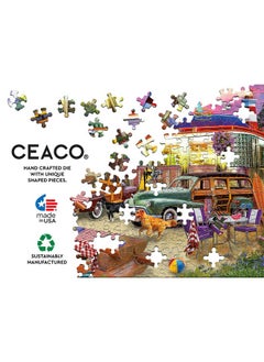 Ceaco Ceaco - David Maclean - Beach Diner - 1000 Piece Jigsaw Puzzle  - Image 5