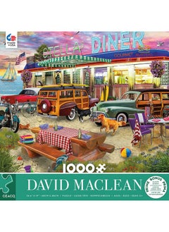 Ceaco Ceaco - David Maclean - Beach Diner - 1000 Piece Jigsaw Puzzle  - Image 2