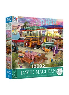 Ceaco Ceaco - David Maclean - Beach Diner - 1000 Piece Jigsaw Puzzle  - Image 3