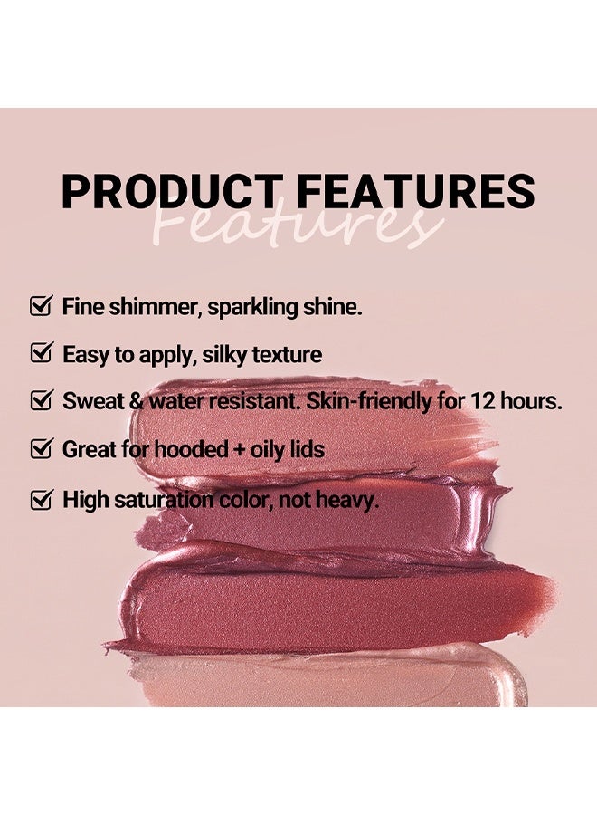 YOUNG VISION Liquid Eyeshadow, Gel Formula, High-Impact Multi-Dimensional Finish, One-Swipe Coverage, Little Dipper,#01 - Image 3