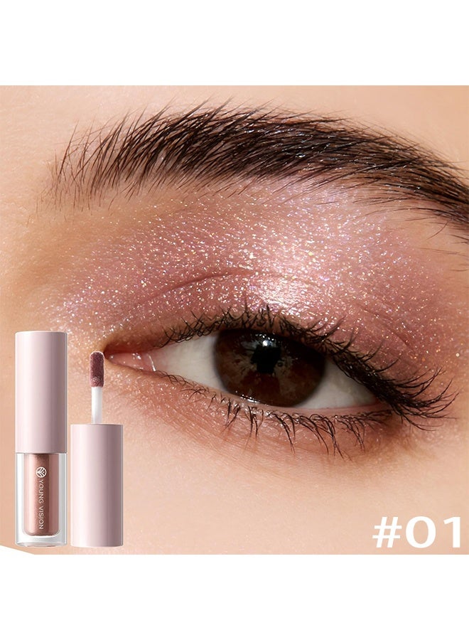 YOUNG VISION Liquid Eyeshadow, Gel Formula, High-Impact Multi-Dimensional Finish, One-Swipe Coverage, Little Dipper,#01 - Image 2