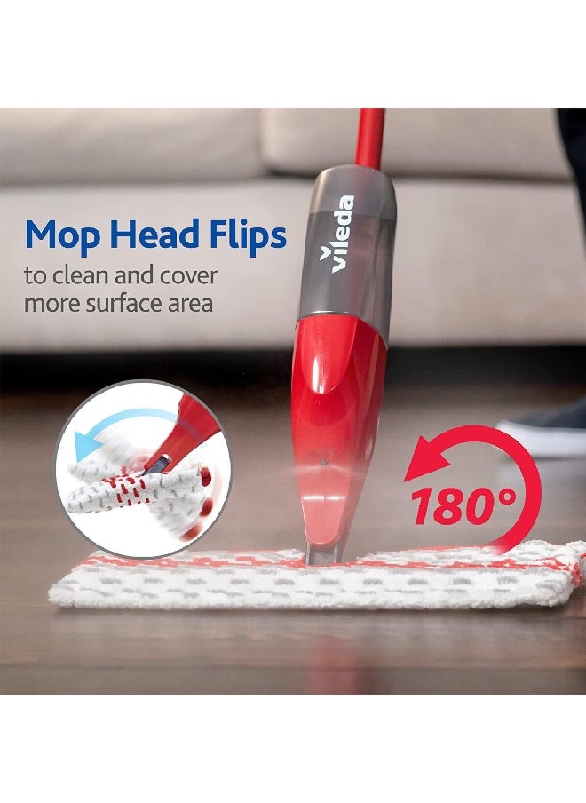 Vileda - 1-2 Spray Antibacterial Max System Spray Mop Multicolour - Image 1