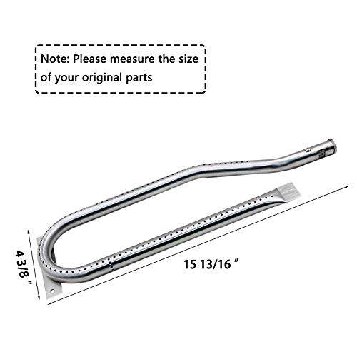Hisencn Replacement Parts for Jenn Air Grill 720-0336, 720-0337, 720-0511, 720-0512, 720-0586A, Heat Plates, Igniter & Burner Replacement for Jenn Air Gas Grill, Part Number NGCHP2, 115-8500-0 - Image 2