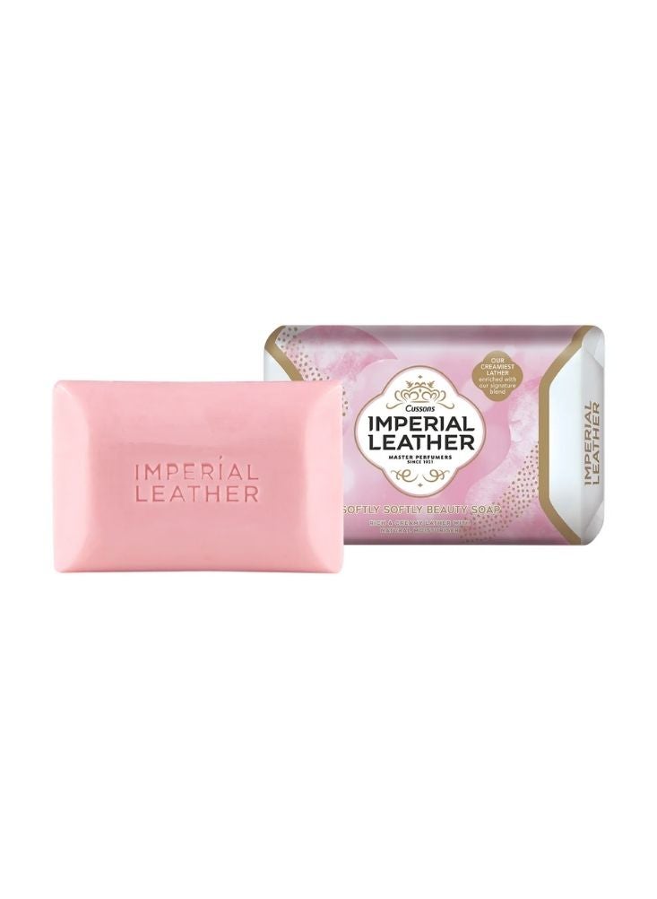 إمبيريال ليزر صابون "إمبريال ليذر" الناعم للجمال - صابون استحمام مرطب لطيف وكريمي (٩٠ جم) - Image 2