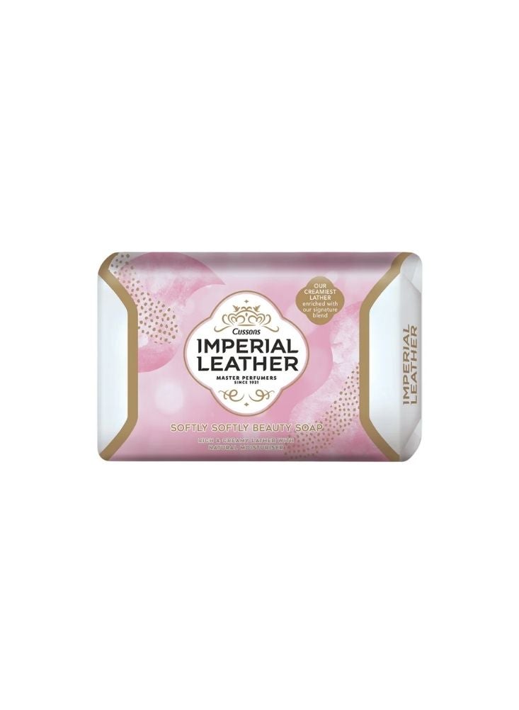 إمبيريال ليزر صابون "إمبريال ليذر" الناعم للجمال - صابون استحمام مرطب لطيف وكريمي (٩٠ جم) - Image 1