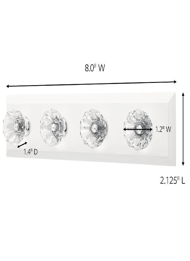 Command Command HOM-18CR-ES Jewelry and Scarf Rack, Crystal  - Image 1