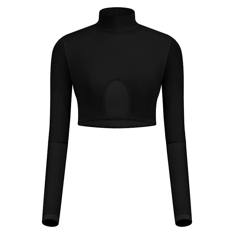 Generic Ladies Quick-Dry Golf Sunscreen T-Shirt UV Protection Black