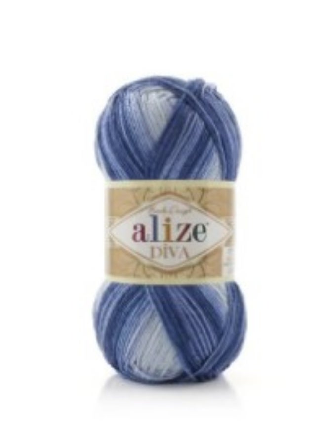 Aliza Alize Diva Batik Colors 3282 - 5 pieces