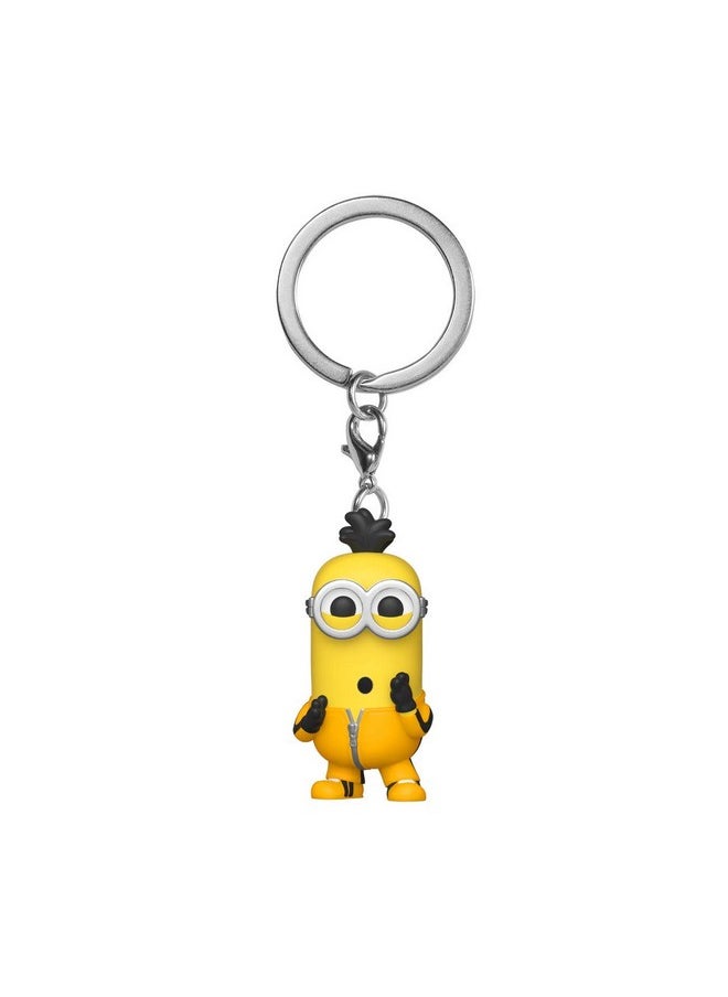 Funko Funko Pop! Keychain: Minions: The Rise of Gru - Kung Fu Kevin, Multicolor  - Image 1