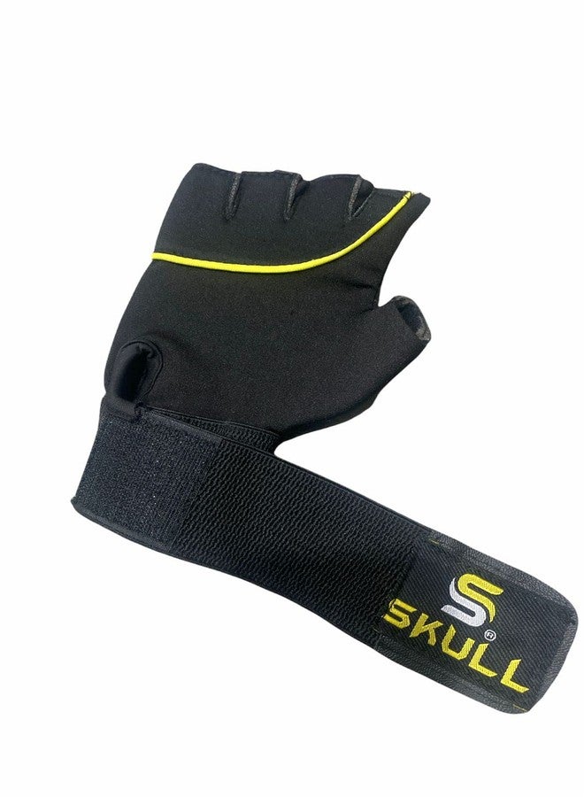 MORIKUS Skull Weight Lifting Workout Gym Gloves with Wrist Support, Unisex, Free Size - Image 5