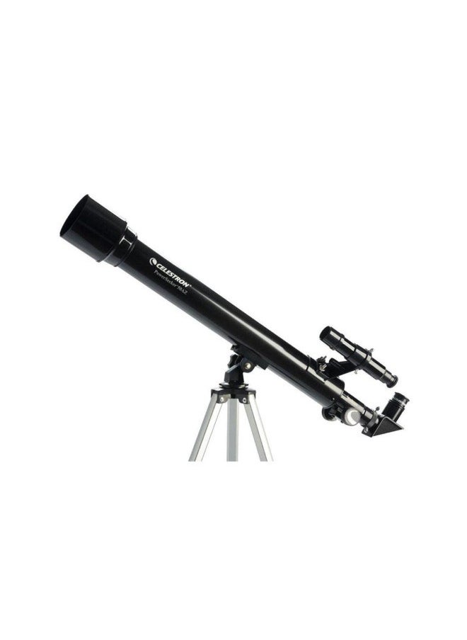 Celestron - Celestron - Powerseeker 50Az Telescope - Manual Alt-Azimuth Telescope For Beginners - Compact And Portable - Bonus Astronomy Software Package - 50Mm Aperture, Black, 50Az Refractor - Image 1
