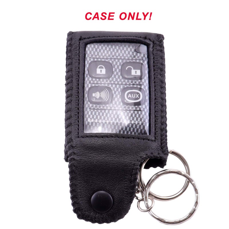 MAS Universal Leather Case Cover with Side for Car Truck Auto Remote Smart Key Fob - Image 4