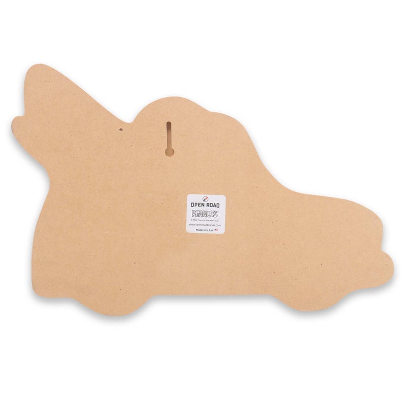 Open Road Brands Peanuts Snoopy and Surfboards in Car Wood Wall Decor - Fun Snoopy Beach Themed Wall Art for Home Decorating - Image 3