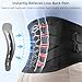 FREETOO Back Brace for Lower Back Pain Relief with Pulley SystemLumbar Support Belt for Men Women with Lumbar Pad Ergonomic Design and Soft Breathable 3D Knit Materialfor Herniated DiscSciatica - Image 4