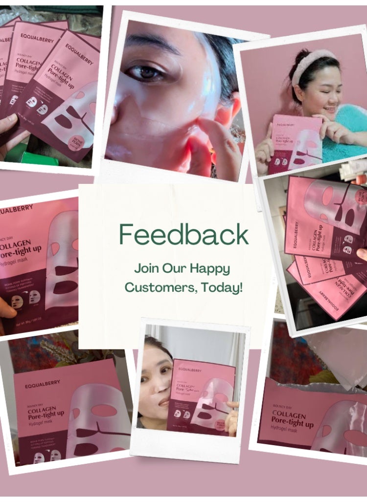 إيكوالبيري قناع إكوالبيري كولاجين بور-تايت أب هيدروجيل – شد المسام وترطيب عميق لبشرة مشدودة ومشرقة - Image 3