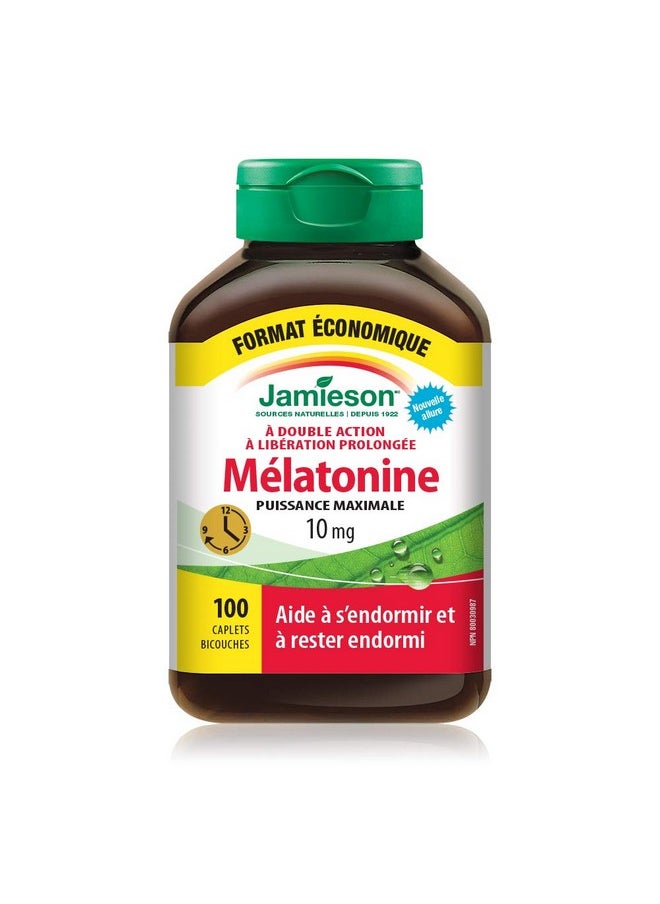 Jamieson Jamieson Laboratories Melatonin Supplement, 10mg, 100 Count 