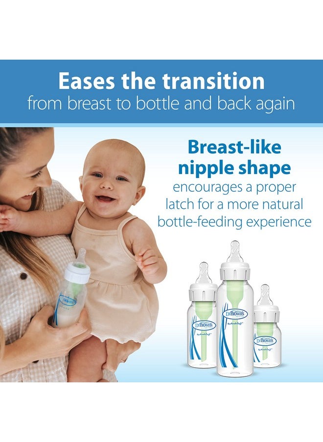 Dr. Brown's Dr. Brown’s Natural Flow Level 1 Narrow Baby Bottle Silicone Nipple, Slow Flow, 0m+, 100% Silicone Bottle Nipple, 6 Count (Pack of 1)  - Image 3