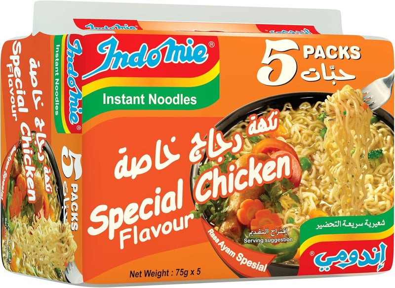 Indomie Instant Noodles Special Chicken Flavour 5 Packs - Image 1