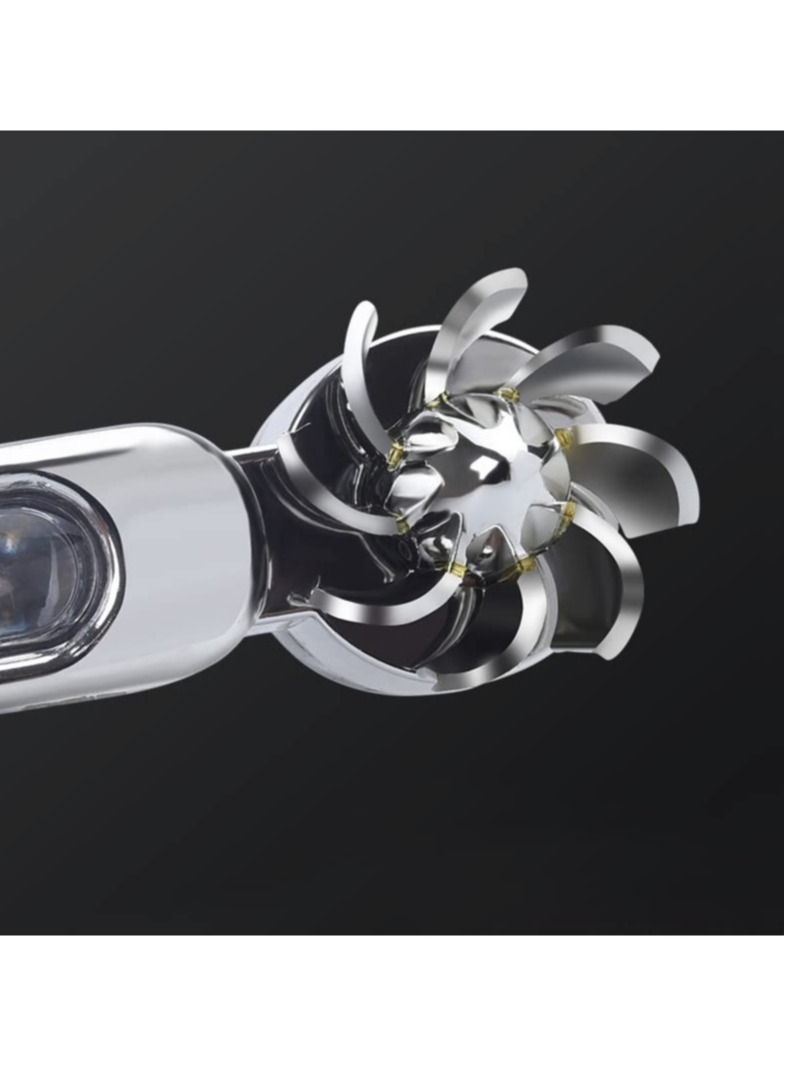 Loquat Wind Power Daytime Running Light 1 Pair 8LEDs Car Universal Wind Energy Powered Daytime Running Light Auxiliary Lamp Automobile Decorative Lamp No Need External Power Supply-Blue - Image 4