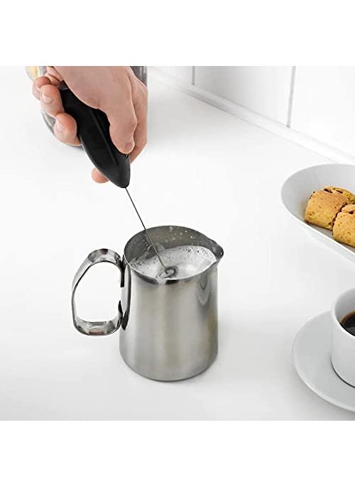 Graidient span Graidient span MilkCoffee Frothier for Your Milk Cold and hot Drinks Black  - Image 2