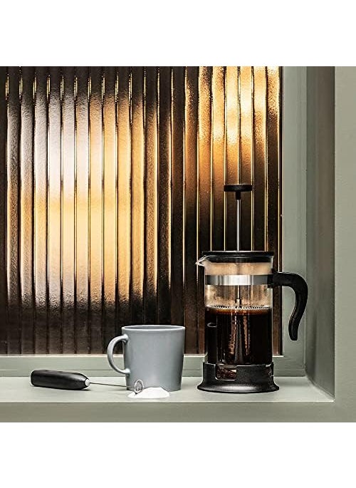 Graidient span Graidient span MilkCoffee Frothier for Your Milk Cold and hot Drinks Black  - Image 3
