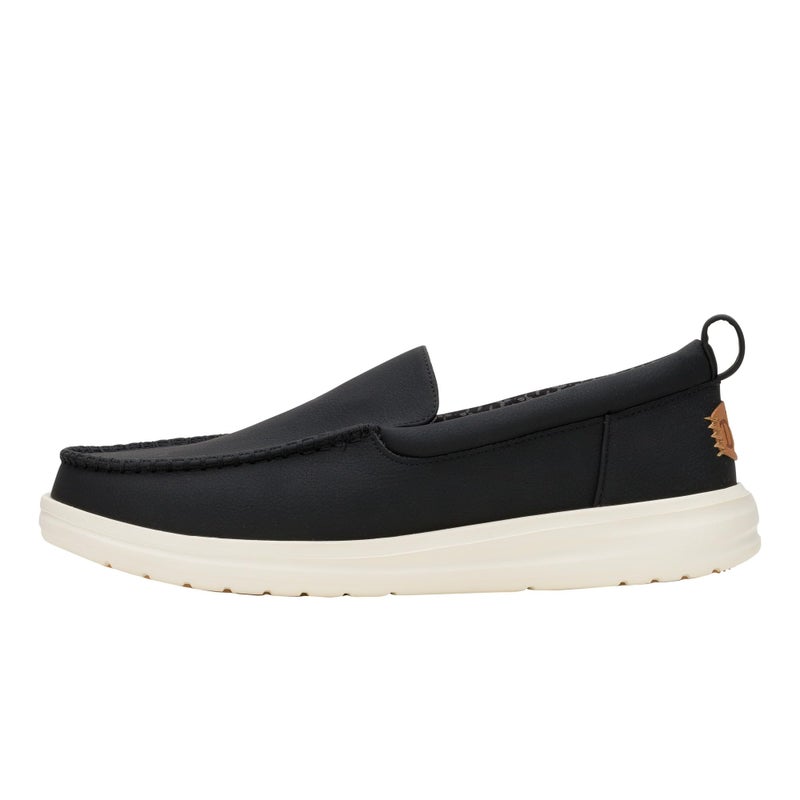 HEYDUDE Paul Loafer Classic Black Size 11, Menâ€™s Shoes, Men's Slip-on Loafers, Comfortable & Light-Weight - Image 1