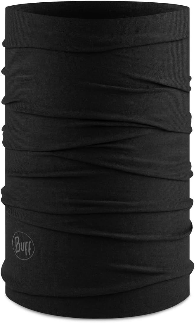 Buff Original Solid Black Neck Gaiter - Image 1