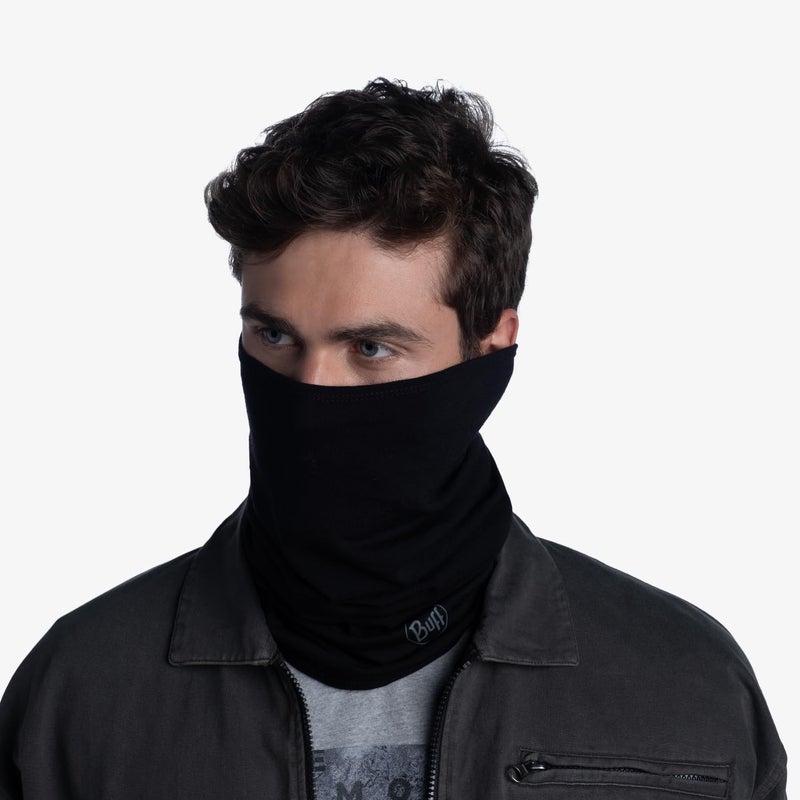 Buff Original Solid Black Neck Gaiter - Image 4