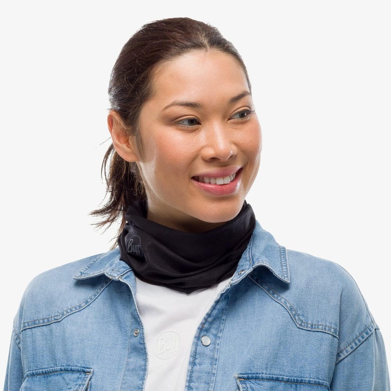 Buff Original Solid Black Neck Gaiter - Image 5