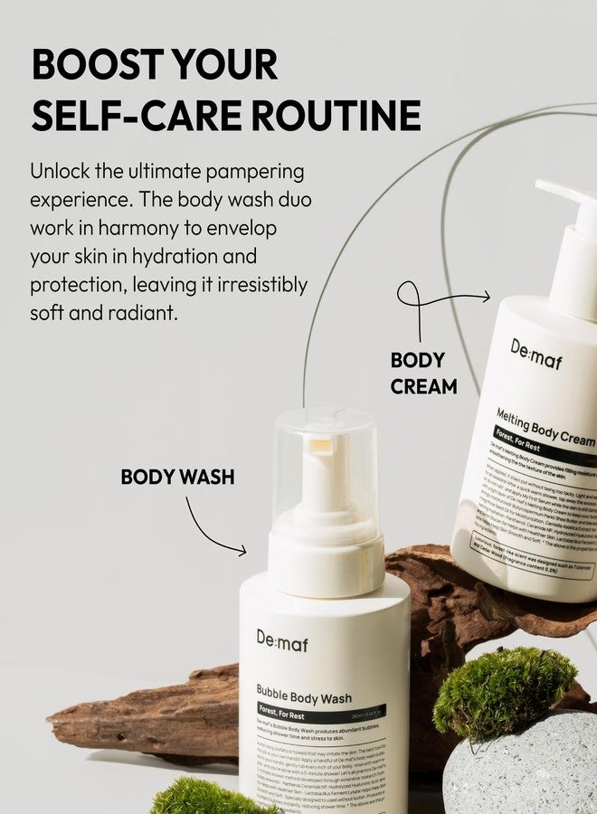 De:maf Forest For Rest Melting Body Cream - Nourishing Korean Skincare for All Skin Types - Image 5