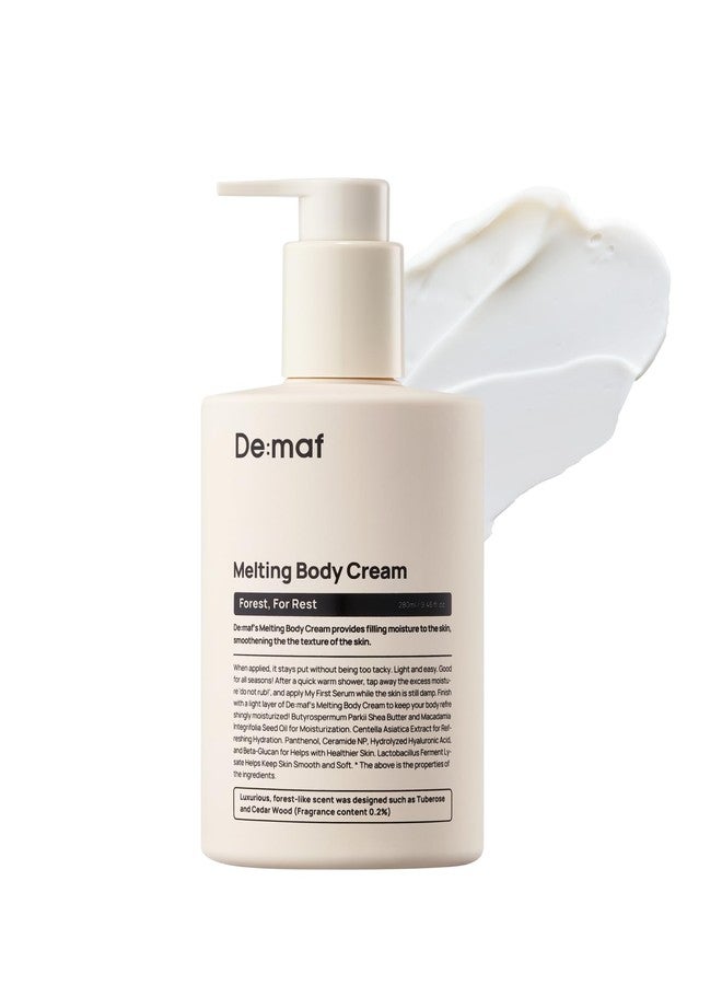 De:maf Forest For Rest Melting Body Cream - Nourishing Korean Skincare for All Skin Types - Image 1
