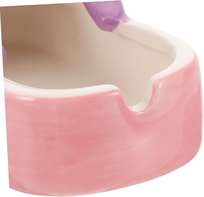 Ceramic Slipper Shoe Rack Holder Decorative Ashtray Home Organizer Smooth Surface - Image 4