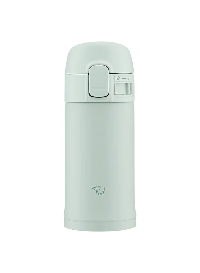 Zojirushi S/S Vacuum Bottle, 0.20L, Sage Green