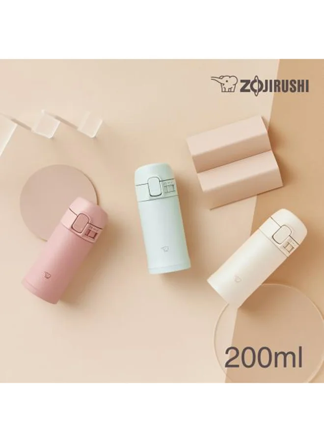 Zojirushi S/S Vacuum Bottle, 0.20L, Sage Green