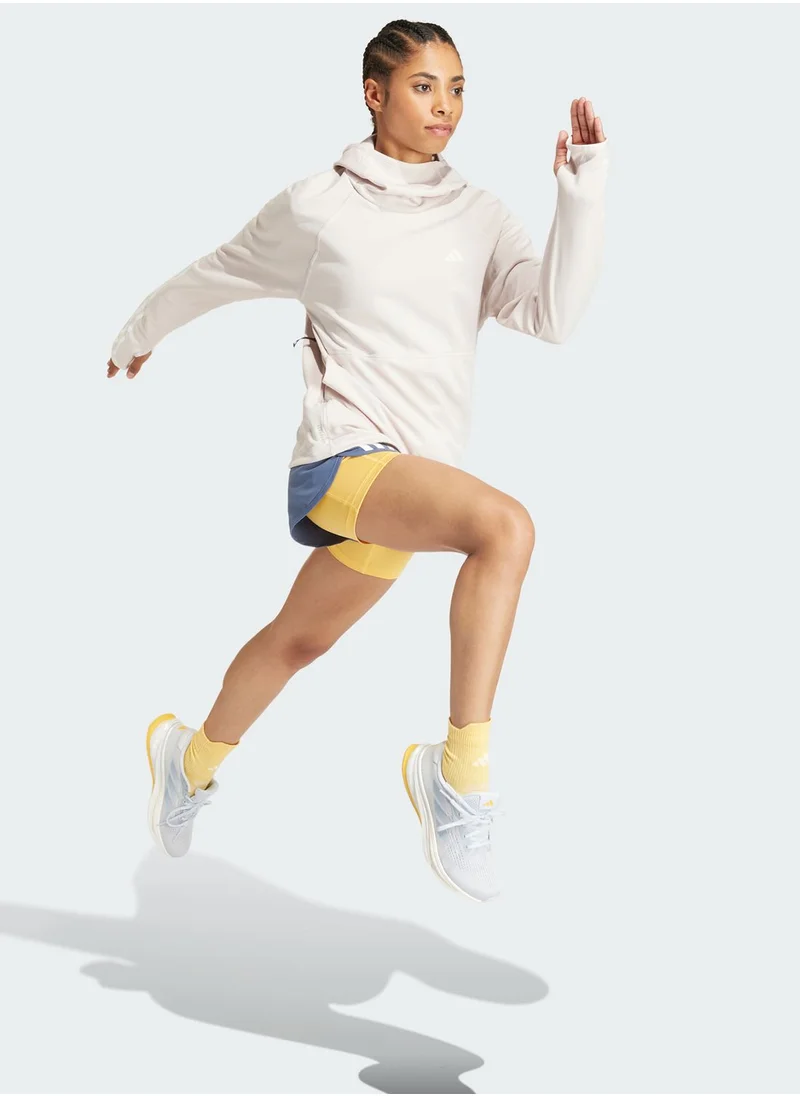 Adidas 2In1 3 Stripes Own The Run Shorts