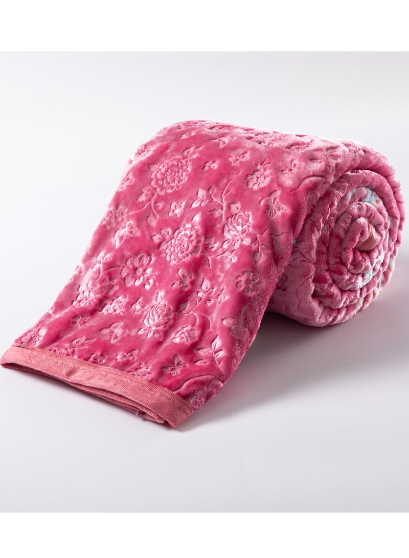 ستارجولد بطانية غائمة فاخرة بطبقة واحدة مصنوعة من خيوط البوليستر المغزول بنسبة 100%، تم الحصول عليها من البوليستر البكر وهو مناسب للشتاء وموسم الأمطار 155 × 210 سم 5.5 رطل - Image 3