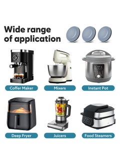 KASTWAVE Kitchen Appliance Slider, Appliance Slider for Most Countertop Coffee Makers, Kitchen Aid, Air Fryers, Pressure Cooker, Appliance Sliders for Kitchen Appliances.Easy Moving Sliding Tray(12 PCS)  - Image 3