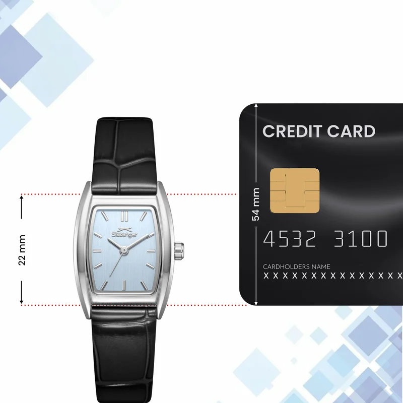 Slazenger  Women's Leather Analog Watch SL.9.2641.3.301 - 22 mm  | Best Price UAE