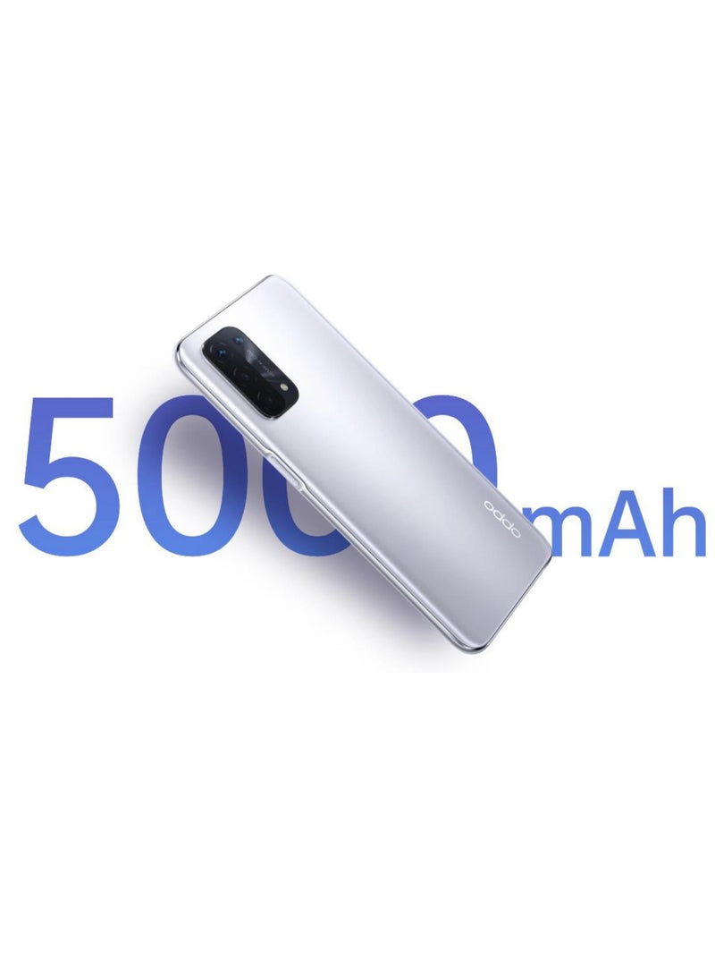 OPPO A74 Dual Sim Space Silver  8RAM + 2GB Extended RAM 256GB 5G - International Version - Image 4