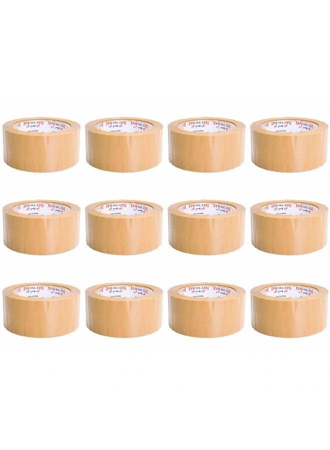 Day to Day Bulk Masking Brown Bopp Tape 100 Yards- 12pcs - Image 2