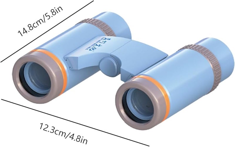 Blue High Power Compact Mini Binoculars For Kids Bird Watching Concerts Hunting Hiking - Image 3