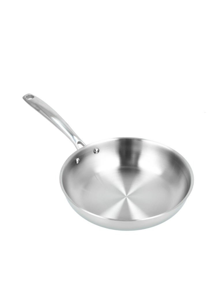 ألبرتو مقلاة ستانلس ستيل من البرتو 28 سم - Image 1