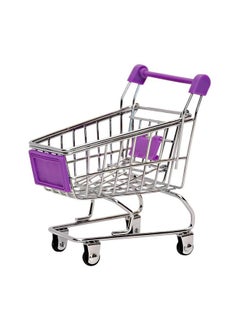 Mishrit Mishrit Mini Supermarket Shopping Cart Trolley Mini Cart Baby Toy Trolley, Wonderful Gift and Toy for Children, Wonderful Gift and Toy for Children, Multi Color  - Image 1