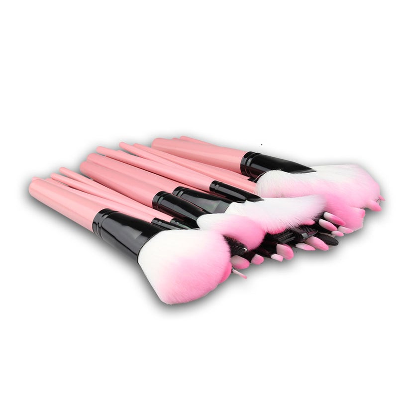 32pcs Portable Face Foundation Powder Eyeshadow Blusher Lip Make Up Beauty Brush Set Kit - Image 4