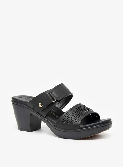 لو كونفورت LE CONFORT SANDAL LAZER CUT BLING TWO PART EMBELLISHED SANDAL