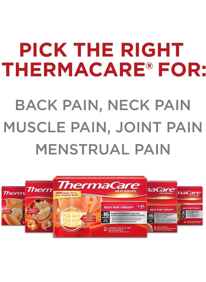 ThermaCare ThermaCare Portable Heating Pad, Neck and Shoulder Pain Relief Patches, Multi-Purpose Heat Wraps, 3 Count  - Image 4