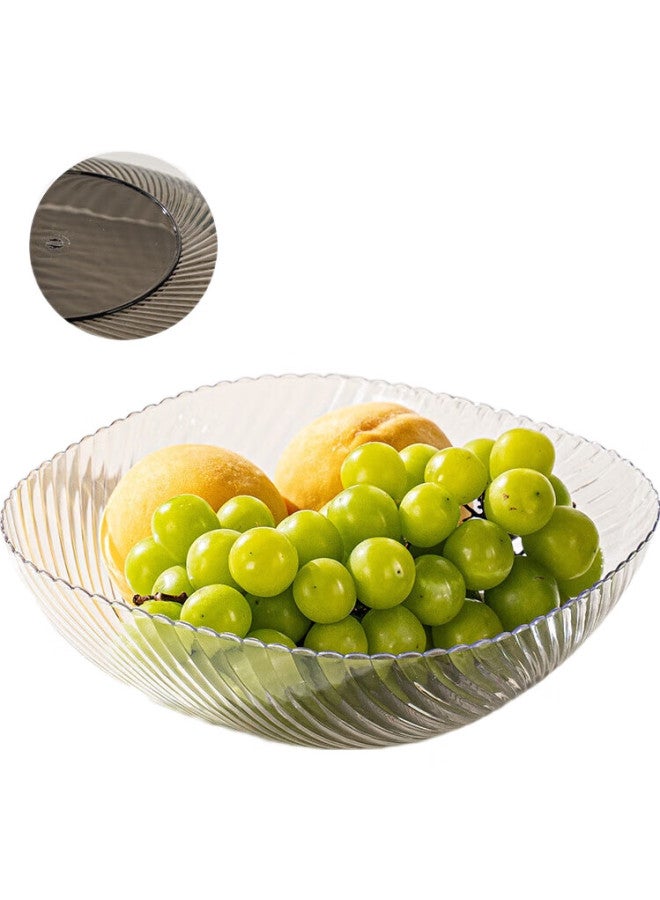 Caizhi Fruit Plate For Home Living Room, Candy Nuts Snacks Dried Fruit Storage Display Plate [Set Of Two] Cz6903 - Image 2