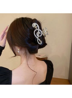 HOXIEYA Gold Music Note Hair Clip, Metal Claw Clips for Women Girls Musical Score Hair Design Hair Accessories Strong Hold Jaw Clips for Thick Hair  - Image 5