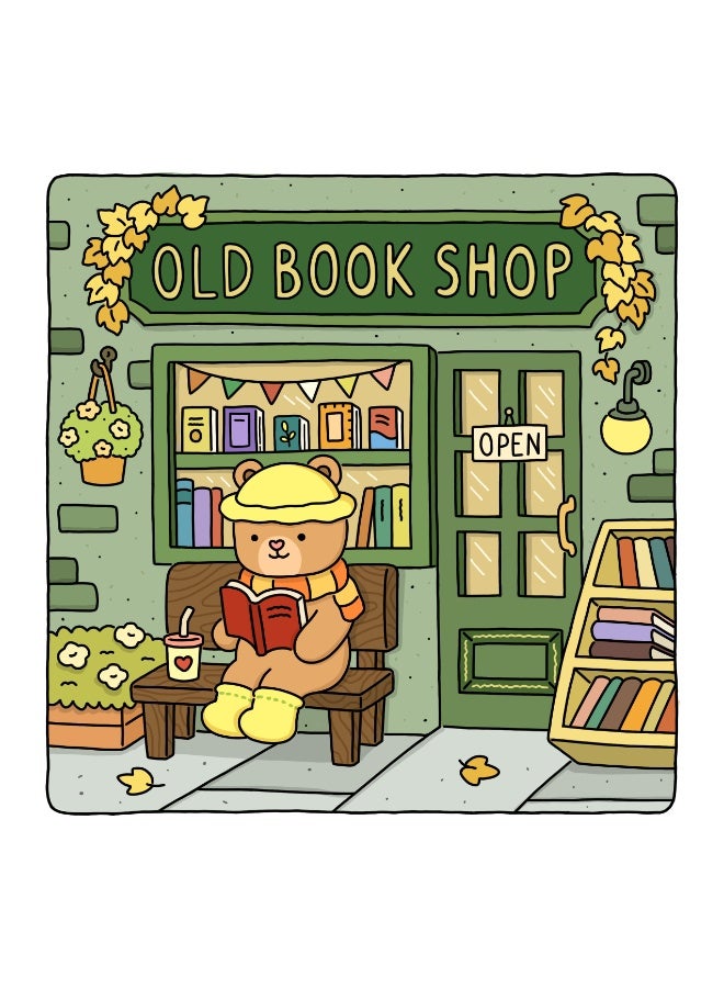 Fuzzy Hygge: Cute and Cozy Coloring Book for Adults & Teens Featuring Adorable Animal Characters for Stress Relief - Image 4